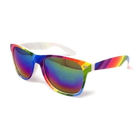 rainbow reflective sunglasses|rainbow sunglasses for kids.